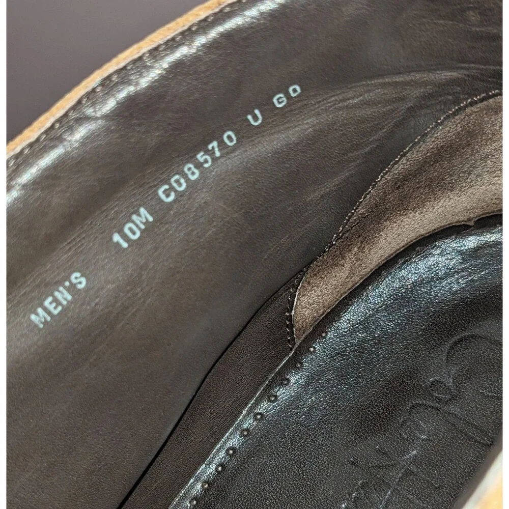 Cole Haan Men's 10M Air Colton Tan Suede Leather Chukka Boots C08570